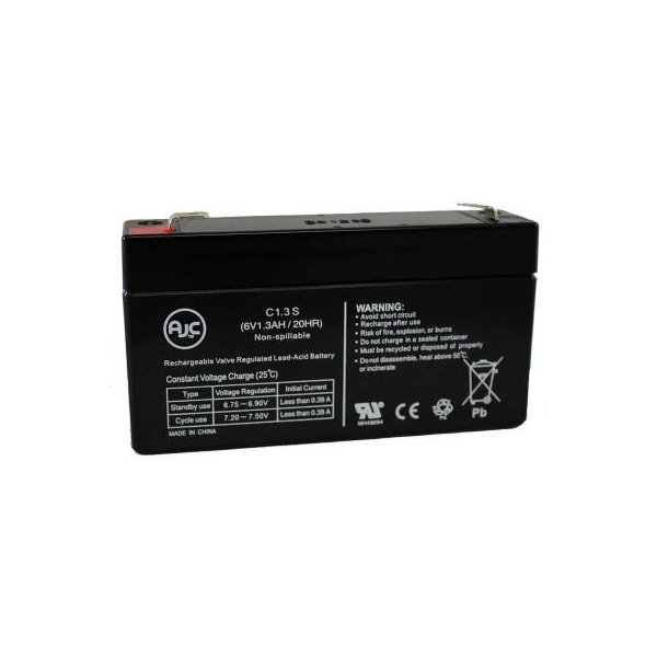 Battery Clerk AJC DSC System BD1.2-6 6V 1.3Ah Alarm Battery DSC-BD1.2-6 - main